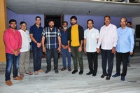 Chiranjeevi watching at Vijetha Movie